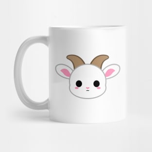 Cute White Goat Mug